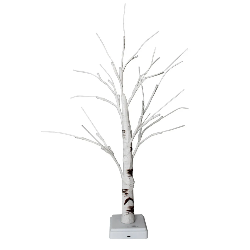 

Birch Tree Lamp Stylish Simulated Birch LED Lights for Home Decoration Table Desk Bedroom Night Light 24LED PCs