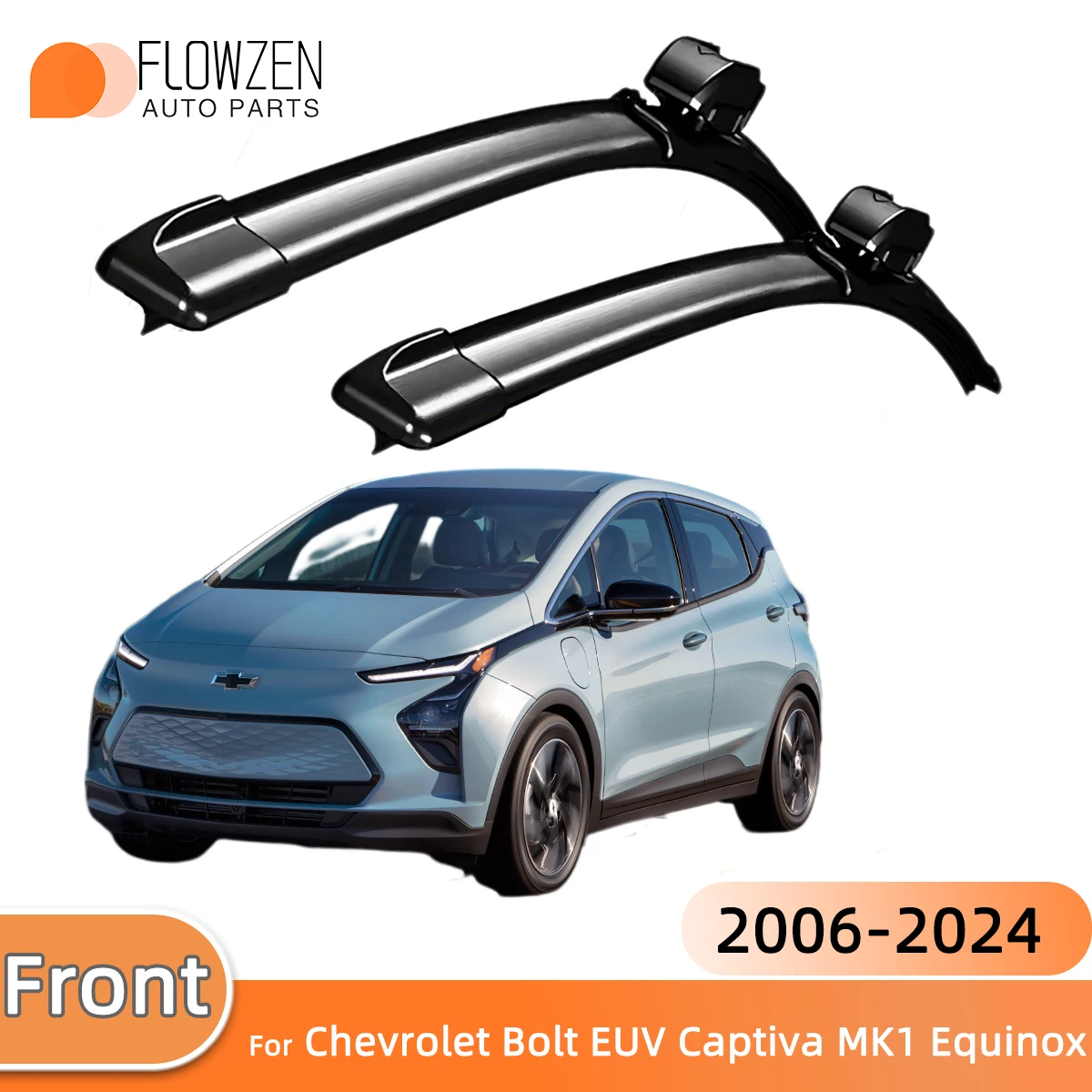 2/4PCS Auto Wischer Klingen für Chevrolet Bolt EUV Captiva MK1 Equinox 06-24 Front Wischer klingen Windschutzscheibe Windschutz Fenster Pinsel