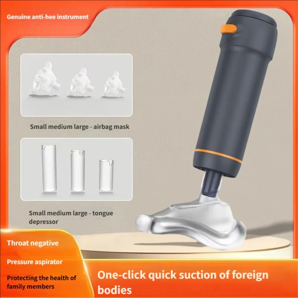 

Automatic Anti-Choking Device Emergency Airway Rescue Kit with 3-Size Masks for Adults & Children Home Use