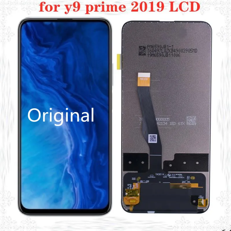 6.59 inch original LCD for Huawei y9 prime 2019/p smart z LCD display STK-LX1 touch screen digitizer assembly parts