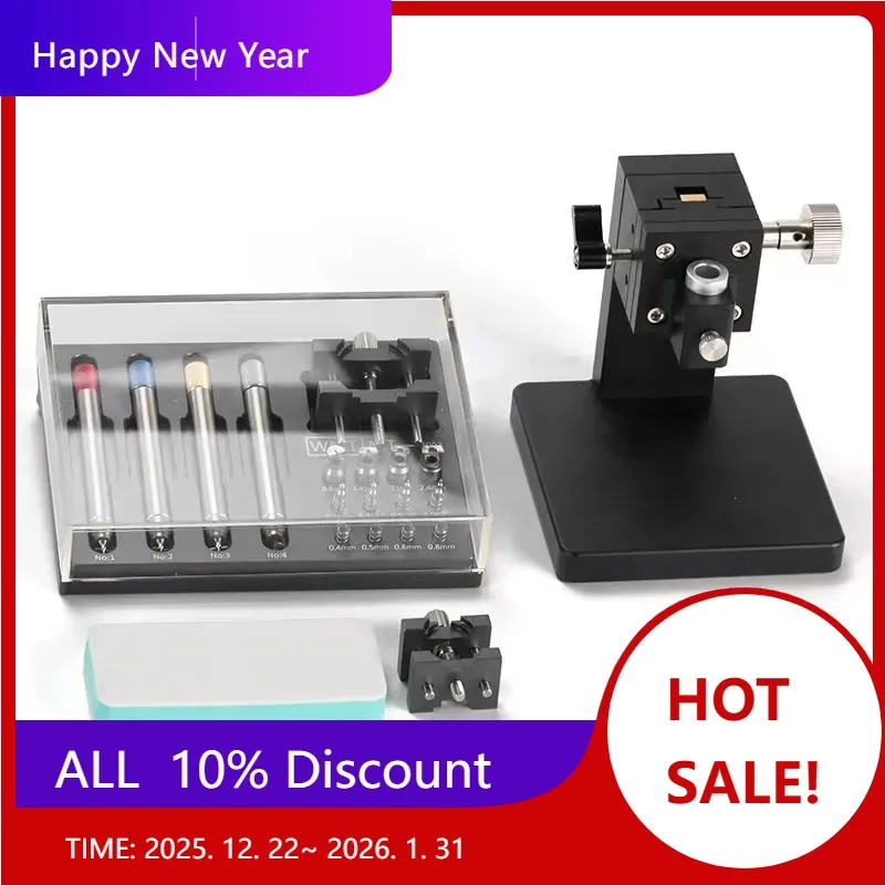 

【Горячая распродажа】часовщик, инструмент для удаления секундной стрелки, ручная настройка и установка пресс-держателя, поддержка Bergeon Horotec и подбородок