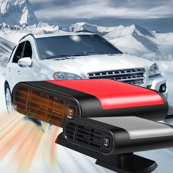 자동차 전기 히터 선풍기 360 회전 앞 유리 서리 제거기, 1200W 히터 선풍기 콤보 자동 앞 유리 서리 제거기, 12 V, 24V  Best5