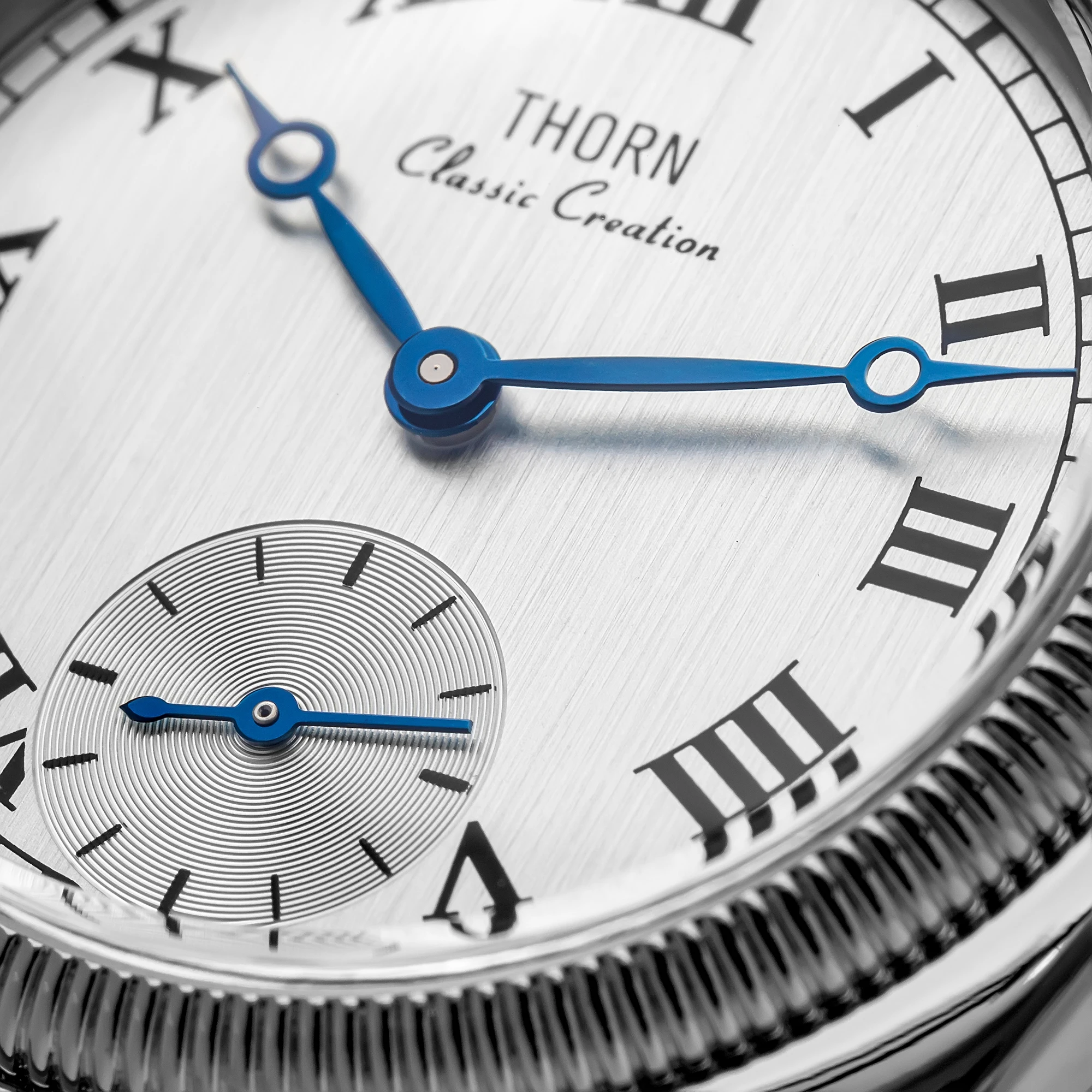 【T002】THORN-Uhr im klassischen Oyster-Stil, antike, kissenförmige Uhr im Retro-Stil, Paaruhr für Herren und Damen – Detail 30