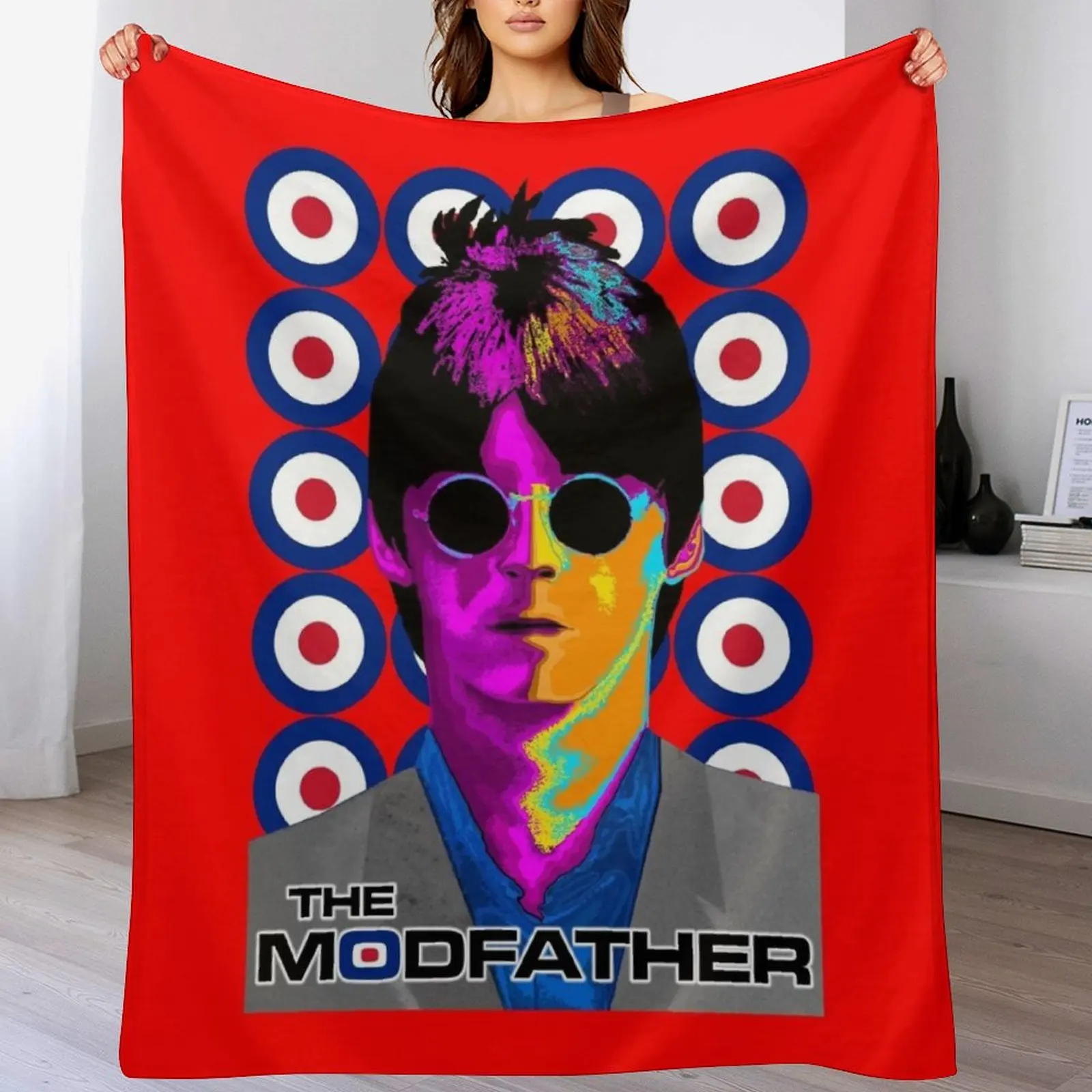 British Icon S2 V9h Throw Blanket