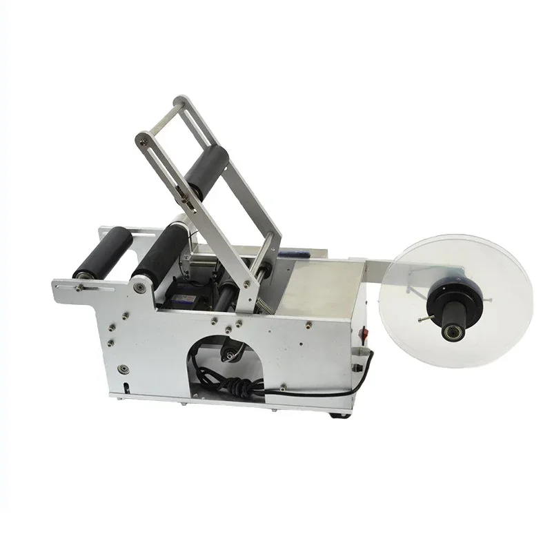 Semi-automatic label bottle labeling machine Sleeve labeling machine Round bottle labeling machine