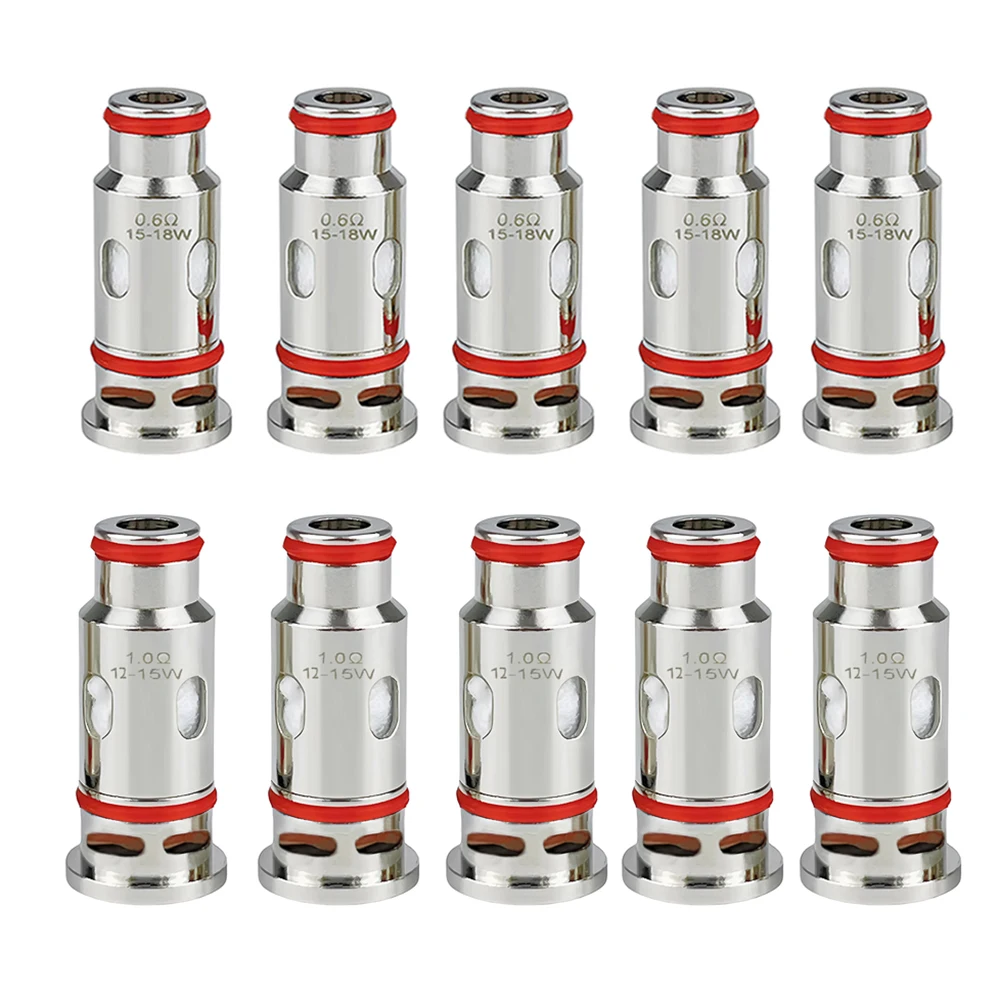 

10PCS HJS Xtal Pro Coil 0.6ohm 1.0ohm A1 Mesh Coils Head for ZQ Xtal Pro Pod System Cartridge Kit