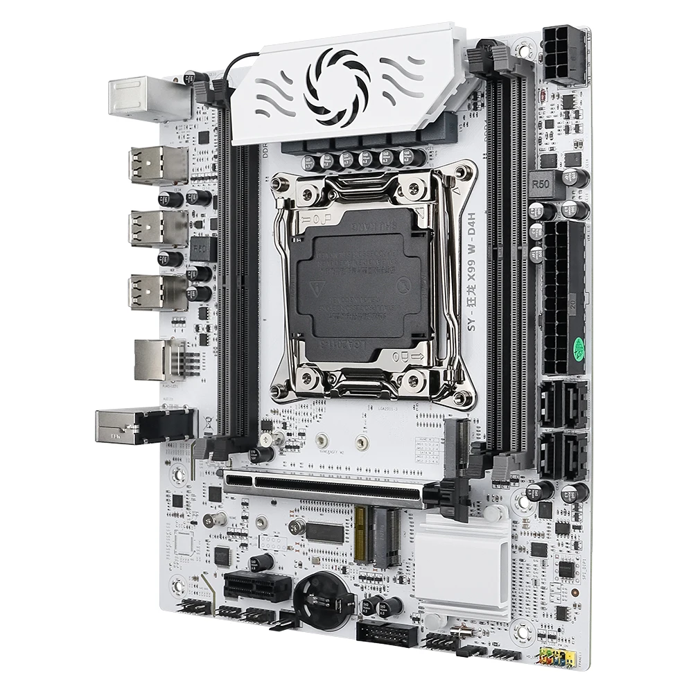 SOYO X99 Motherboard Set With LGA2011-3 Xeon E5 2680 V4 CPU support DDR4 RAM NVME M.2 SATA3 Computer Accessories