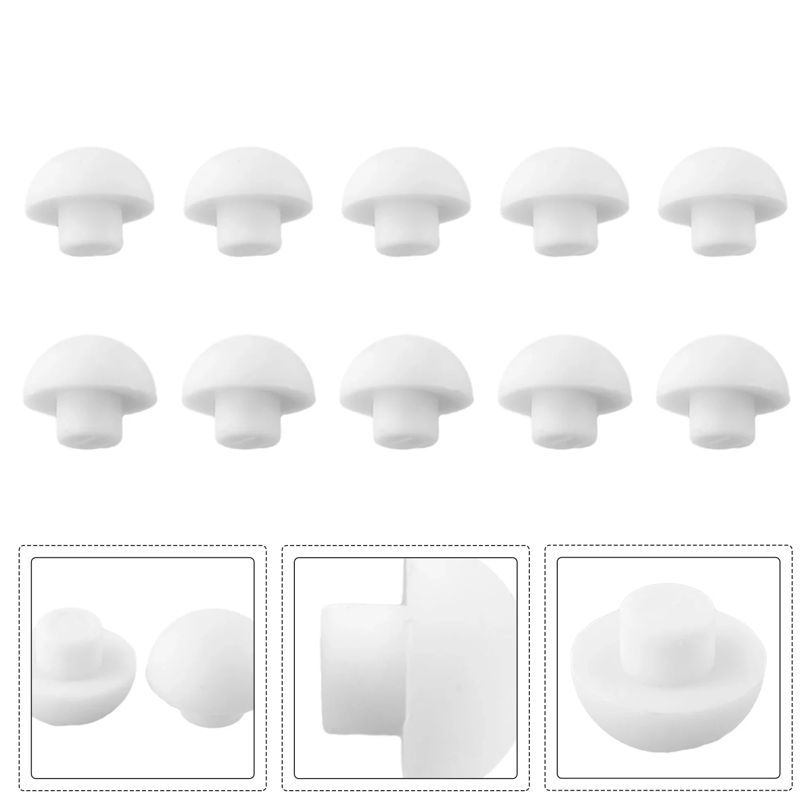 Toilet Seat Buffer Kit Limits Unwanted Movement Between Lid And Bowl Enhances Durability Of Existing Toilet Hardware