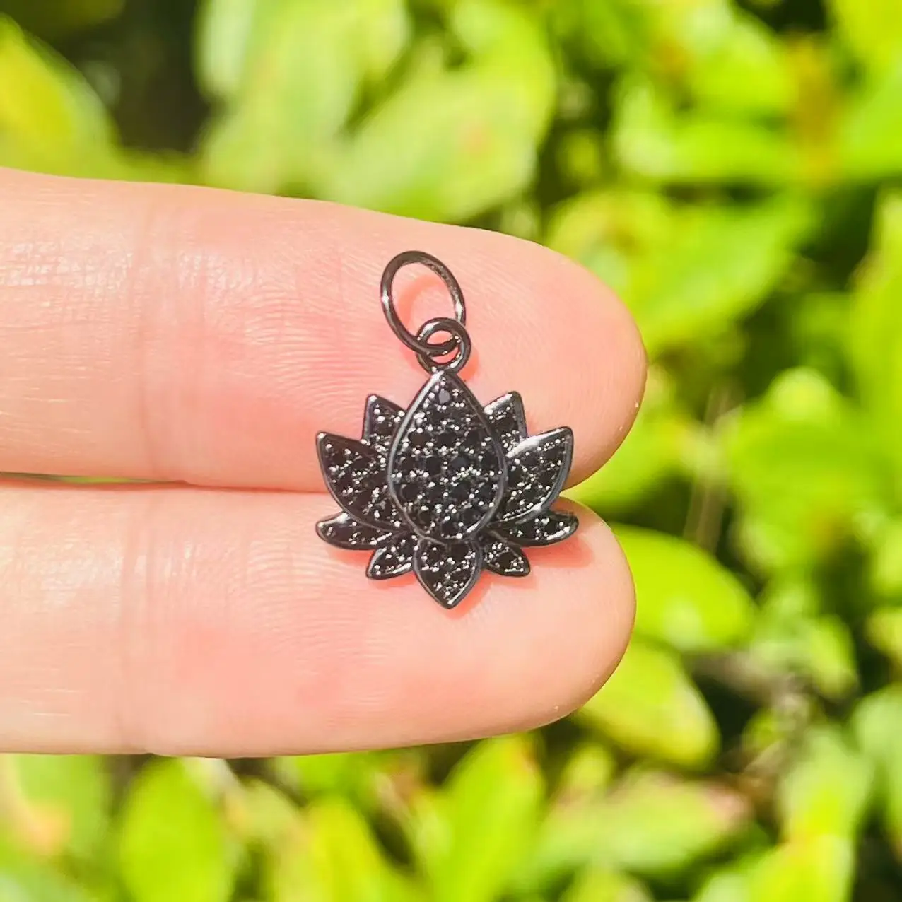 5 قطع الزركون تمهيد النحاس زهرة لوتس سحر النتائج مجوهرات للنساء اليدوية والمجوهرات سوار القرط قلادة الإبداعات