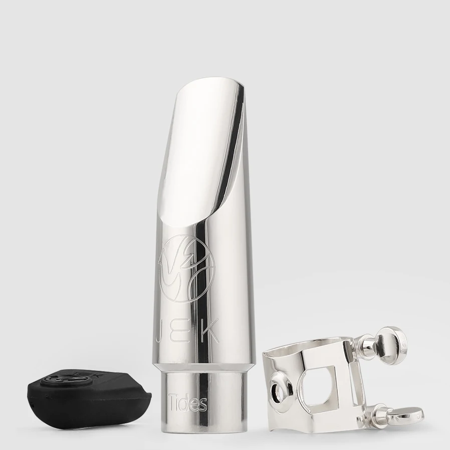 

JEK Saxophone Metal Stainless Steel Mouthpiece Tides Bb Soprano SAX Pop Jazz