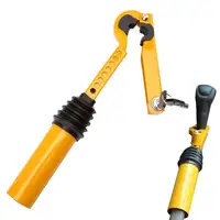 Dispositivo antirrobo de freno de mano para coche, bloqueo de engranaje a palanca de cambios, bloqueo de seguridad para coche automático Manual con llaves, accesorios interiores de coche