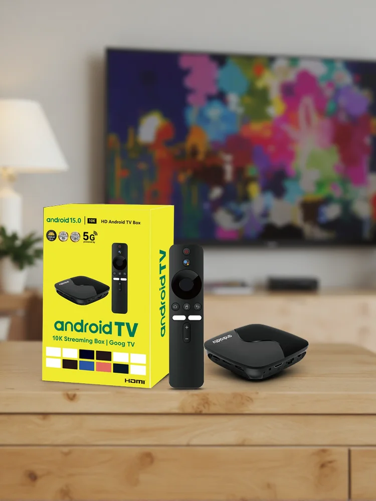 TV-Box IPTV Q96 A6 Smart Android 15.0 Allwinner H313 S Dual-WLAN 5G 4G Sprachassistent HD 4K 8GB 128GB Schnelle Set-Top-Box