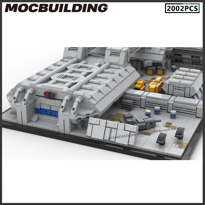 MOC Building Blocks UCS Space Movie Series Scene Hope Diorama DIY Assembly Bricks Creative Toys Collection Display Xmas Gifits