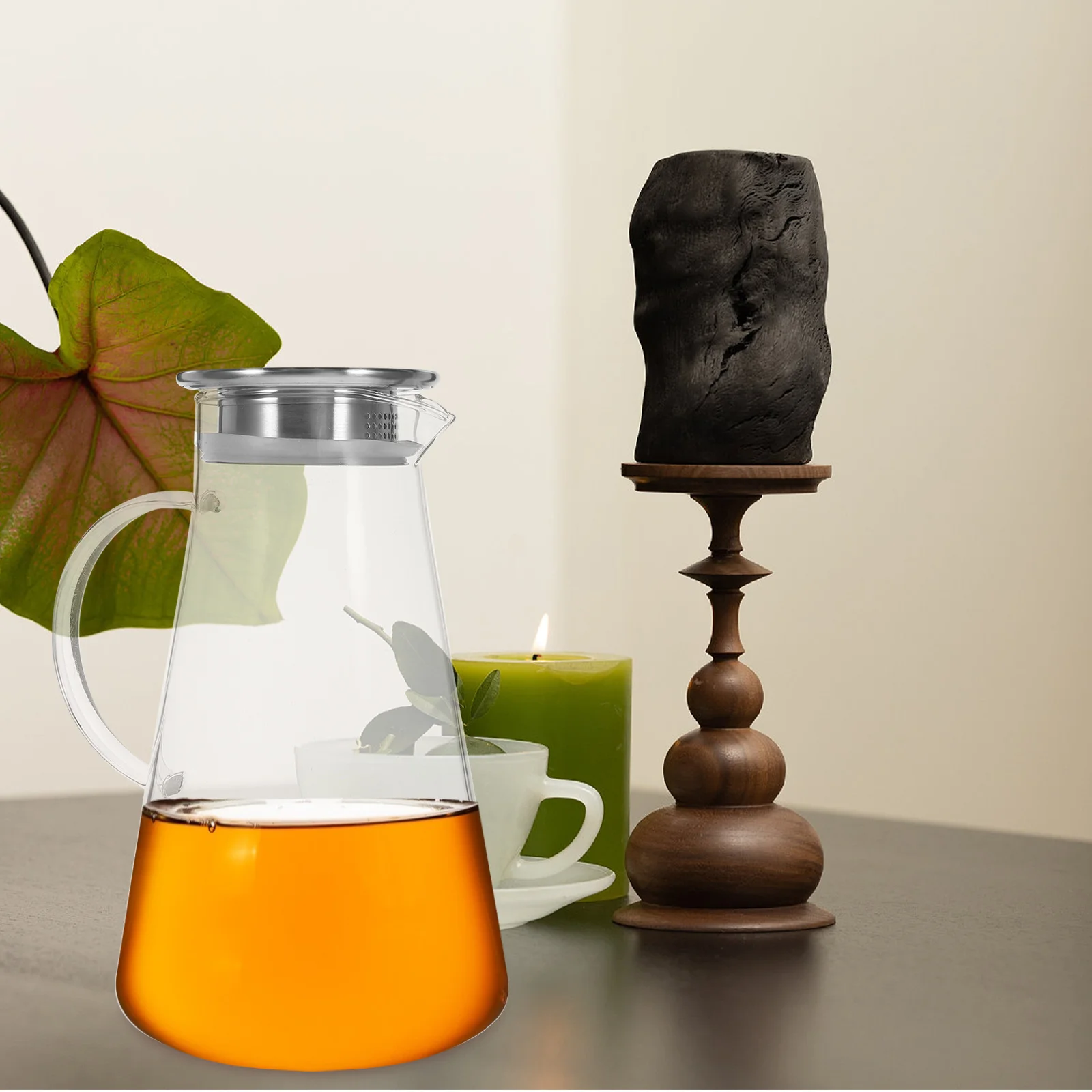 

Взрывозащищенный стеклянный термостойкий чайник большой емкости, охлаждающий кувшин, практичный прозрачный стеклянный кувшин