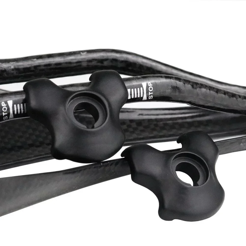 Bike Seatpost Clamp For Carbon Saddle Rails Adapter 7x9mm Bicycle Seat Tube Oval/Round Clips Cycling