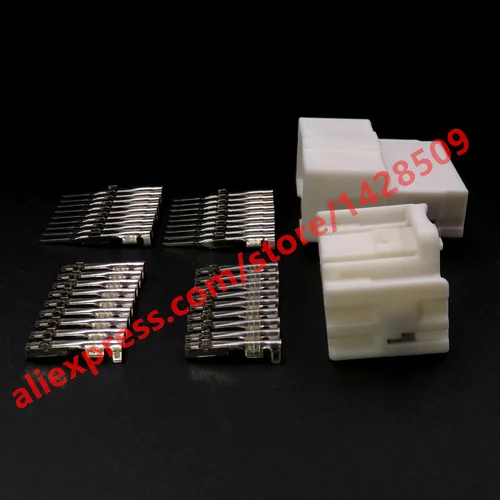 Imagen 2 del producto Conjunto de conectores para automóvil, adaptador de arnés de Cable para automóvil, 18 Pines, MG645625, MG655628, 1 Juego