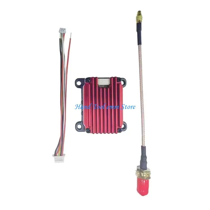 H37F 1.6W 5.8G 48CH PitMode ميكروفونات مدمجة 2-6 لطائرات بدون طيار FPV LongRanges