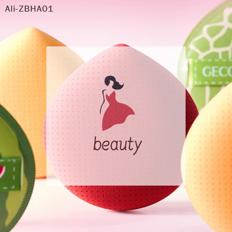 Puszki do pudru Podkład Korektor Makijaż na sucho i na mokro Upiększanie Zagęszczający gąbeczka do makijażu typu cukierkowa watka Super miękka gąbka Poduszka powietrzna