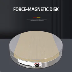 100mm Circular Permanent Magnet Suction Cup Surface Grinder Permanent Brass Magnetic Chuck Grinding Disk Grinding Machines
