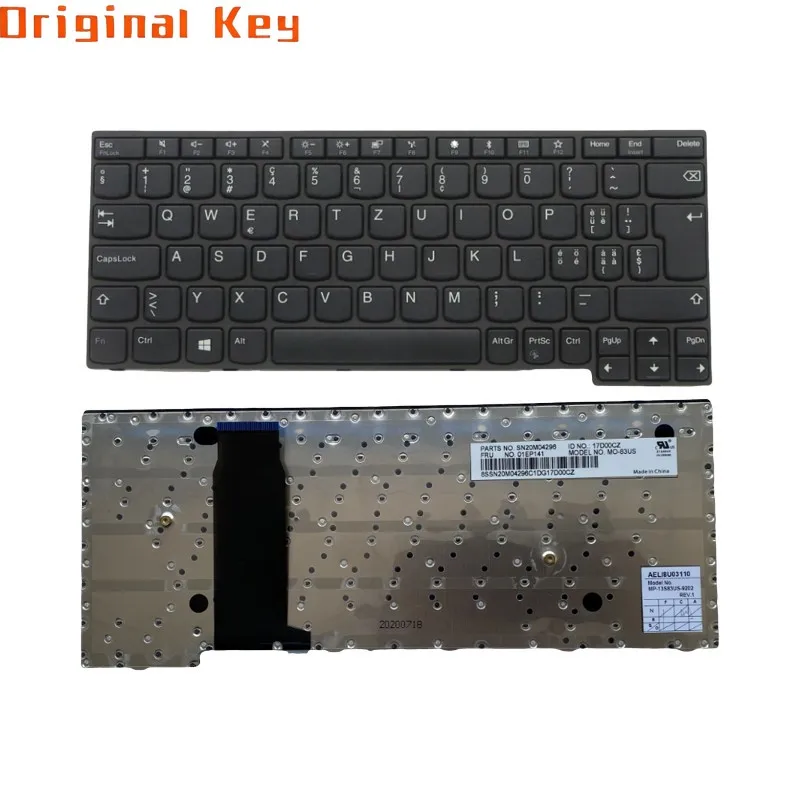 Black No Backlit Keyboard For Lenovo Thinkpad 11e 4th Yoga 11e 4th 01EP170 01EP150 01EP143 01EP146 01EP141 01EP147 01EP151 01EP1