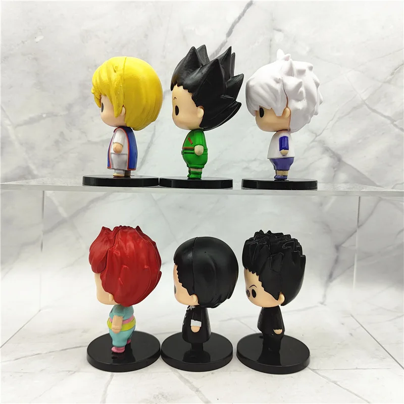 HUNTER x HUNTER Action Figure Killua Zoldyck GON FREECSS Doll Hisoka Chrollo Kurapika giocattoli per auto regalo