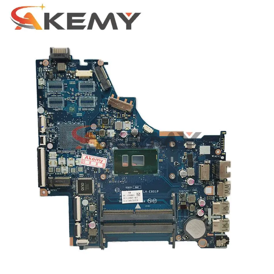 Dell パビリオン 15-BS メインボード LA-E801P 924756-601 SR342 i5-7200U 216-0867071 2 グラムノートパソコンのマザーボード完全テスト済み 250 G6