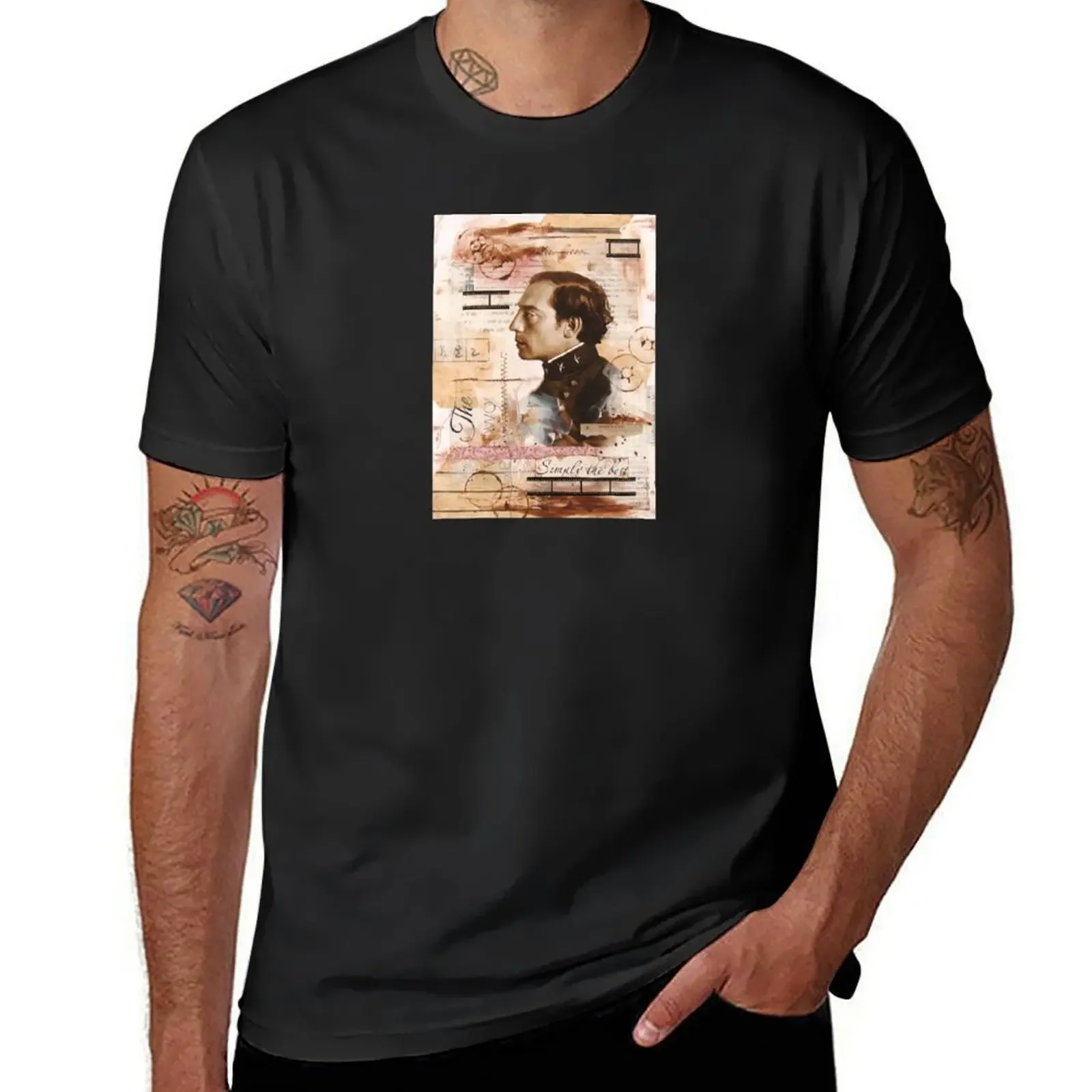 Simply The Best (Buster Keaton) T-Shirt plus sizes customs korean fashion clothes for men