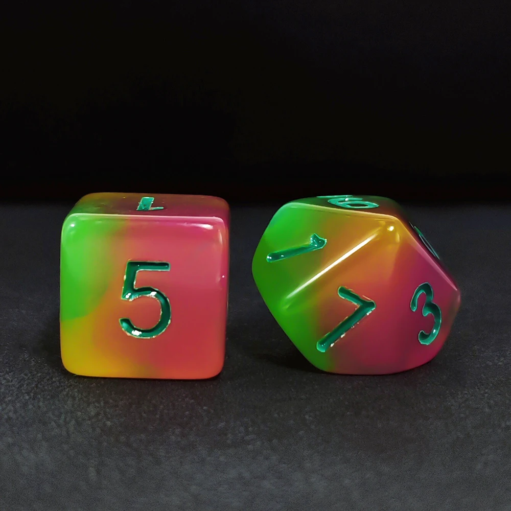 7 pezzi/set di dadi che si ill - Board Game Dnd recensione e prezzo