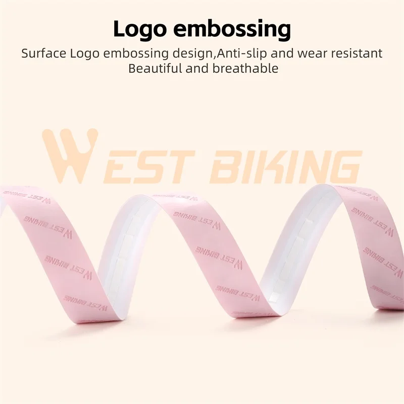 WEST BIKING Multicolor Road Bike Handlebar Tape EVA Embossing Anti-Slip Bicycle Grip Tape With End Plugs Bicycle Accessories