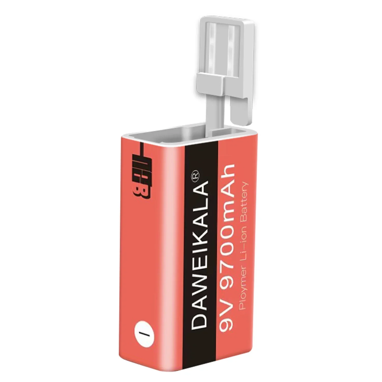 Batería recargable para multímetro de juguete, pila de litio de 9V, 9700mAh, Micro USB, micrófono de Control remoto, carga rápida