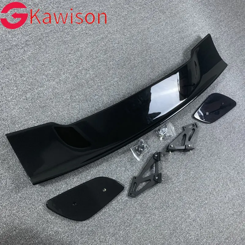 GT style carbon fiber spoiler universal sedan spoiler for Mazda 3 /mazda 6 AXELA Atenza Sedan 2014 - UP