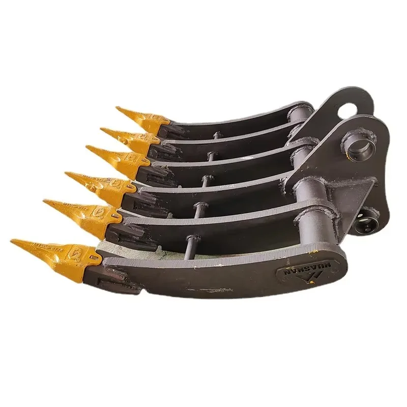 Factory wholesale accessories, excavator rakes, tractor root rakes, mechanical earth crackers, rakes