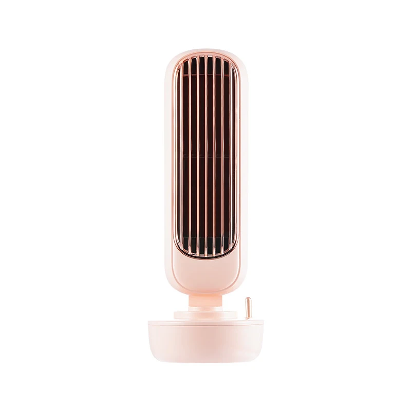 ZAY-F002 Retro Mini Tower Fan USB Office Desktop Fan Water Cooling Cooling Humidification Spray Portable Small Fan