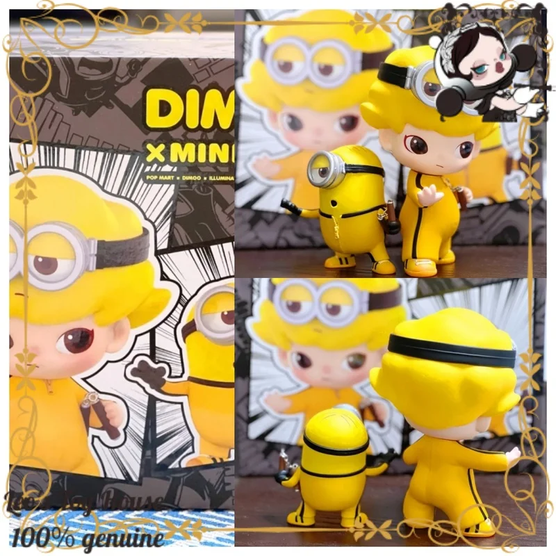 

Pop Mart Dimoo x Minions Collaborative Figure Authentic Licensed Collectible Premium Display Piece Character Keepsake Customized