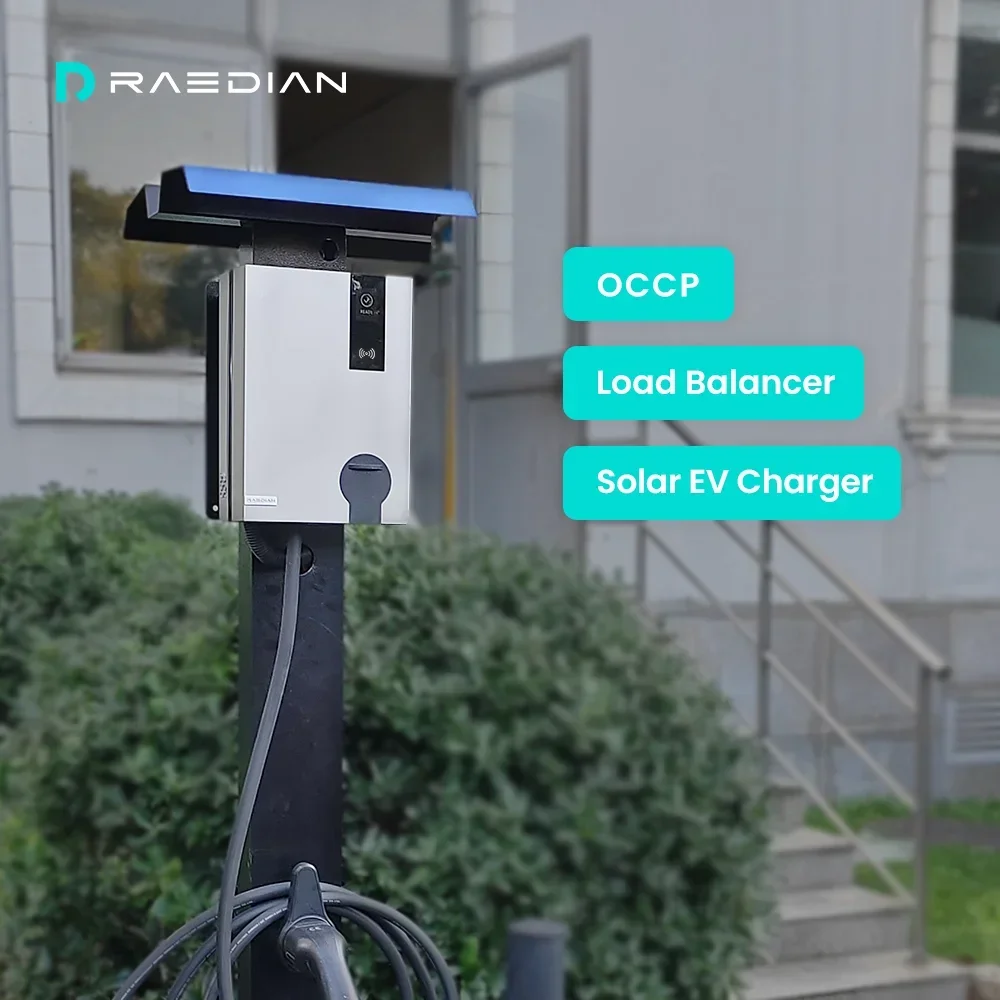 7kW 11kW 22kw Residential  AC EV Charger OCPP 1.6 J Car Charger Type2 Three Phase Ev Charger EVSE Charging Wallbox