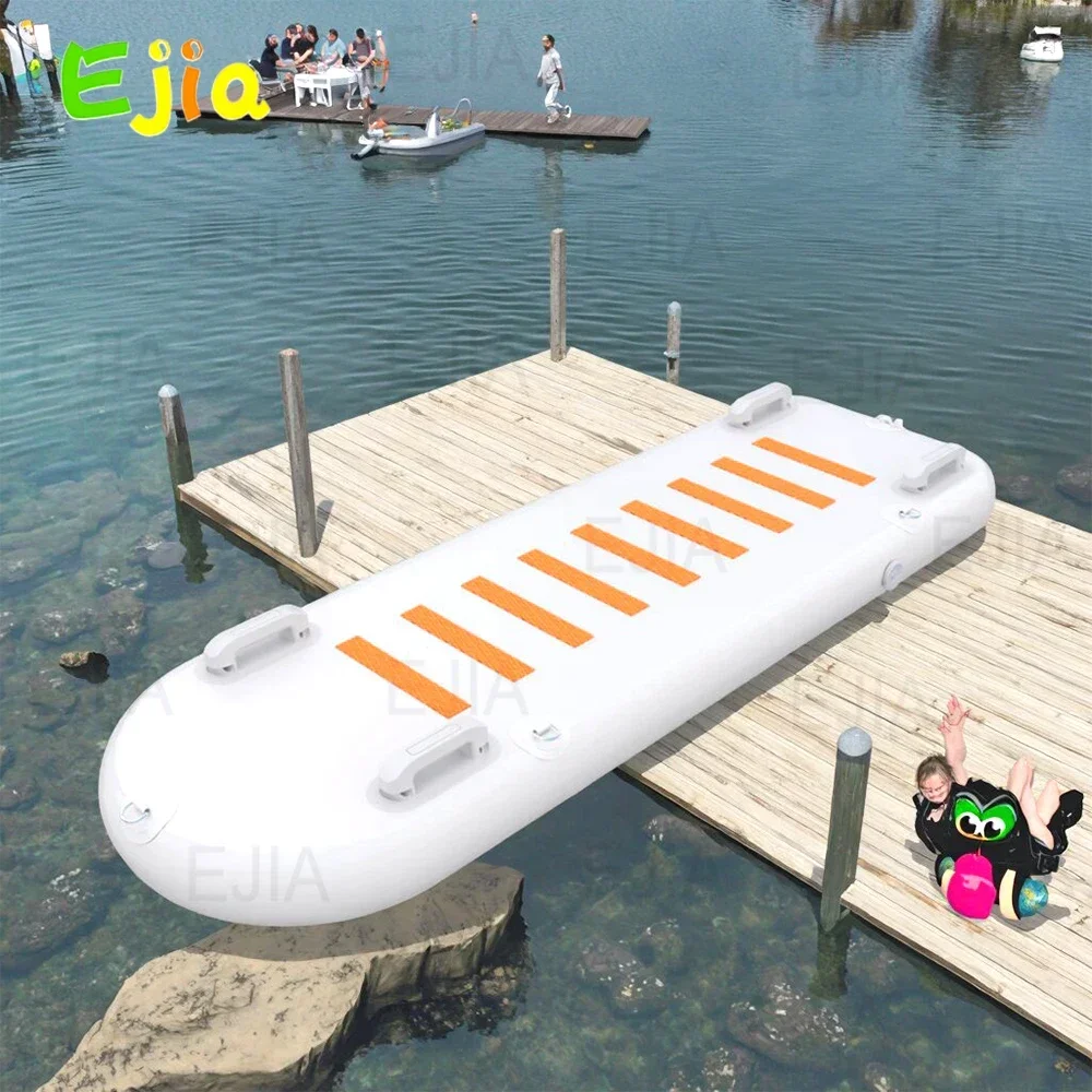 

Stock Walk Safely Across The Gangway & Water SUP Board Raft Inflatable Floating Citywalk Gangway For Boat Yacht Pool Lake