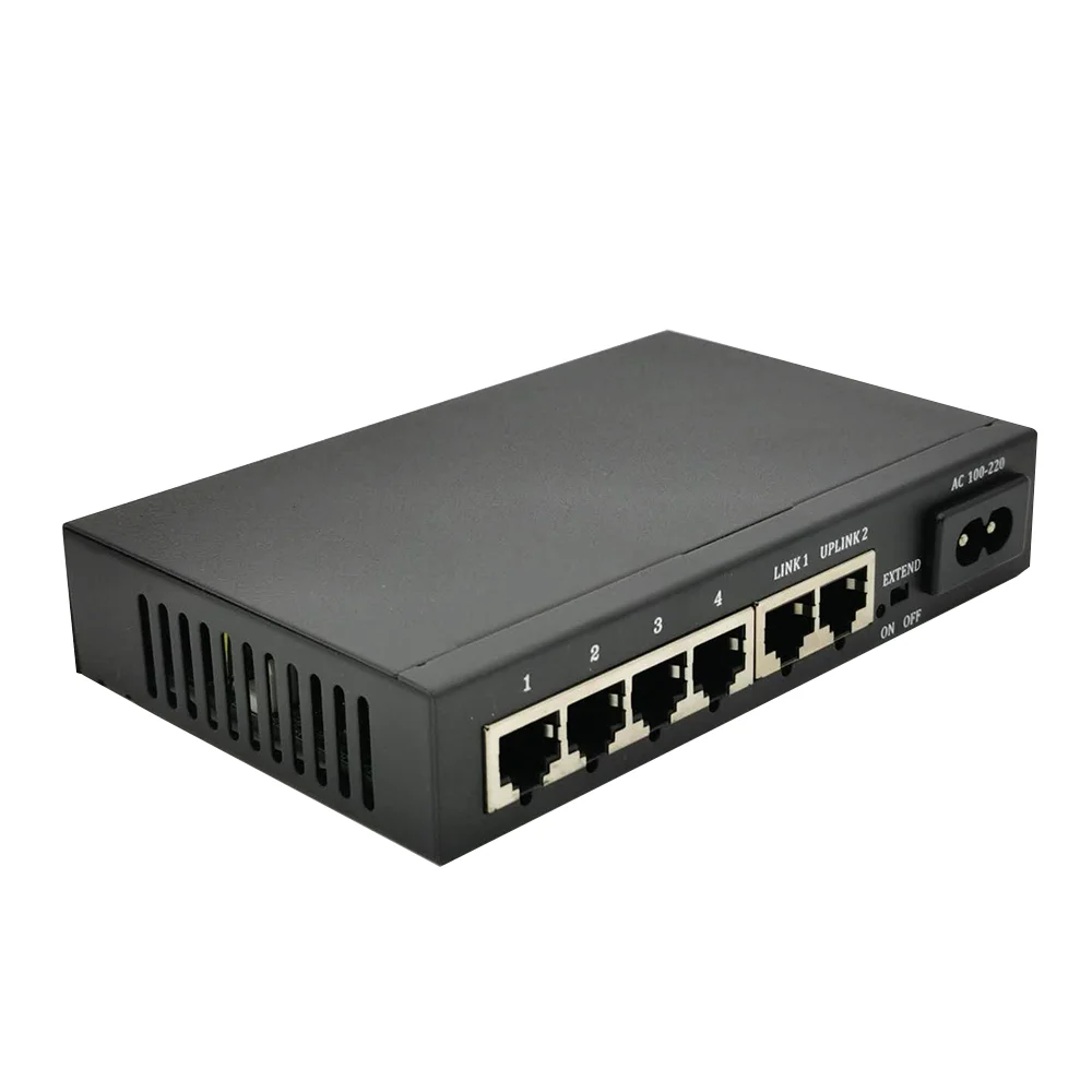 

POE Switch Industrial 4 Port POE 2 SFP Switch POE 4 Port