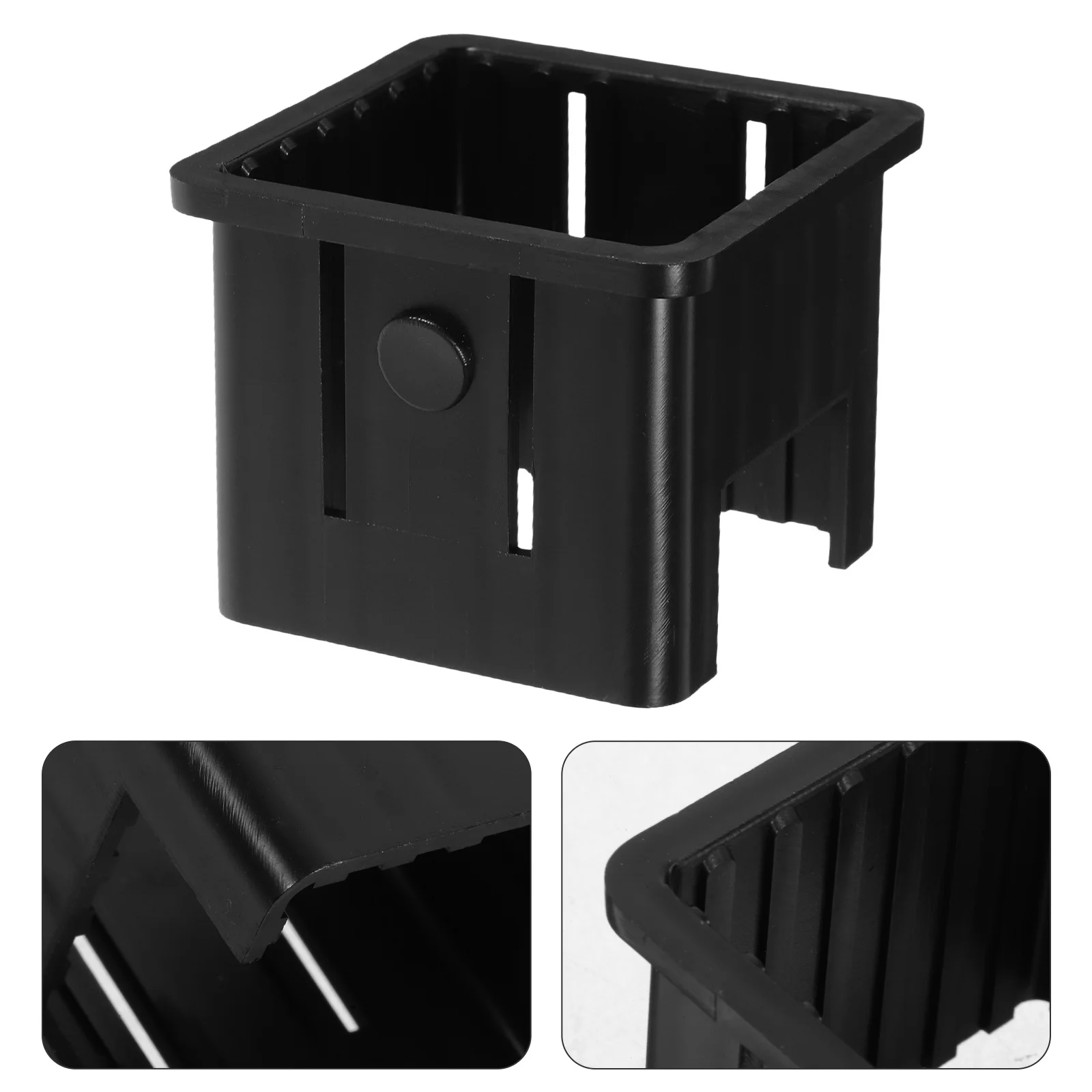 

4Pcs Square Tubing Inner Adapter Sleeve 50mm to 40mm for Fitness Equipment Durability Training Gear Tubing Protector