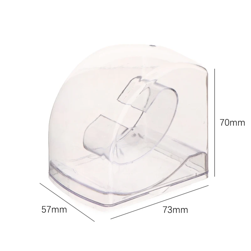 Plastic Watch Display Storage Holder Transparent Case Adult Children\'s Smart Watch Protective Box Organizer
