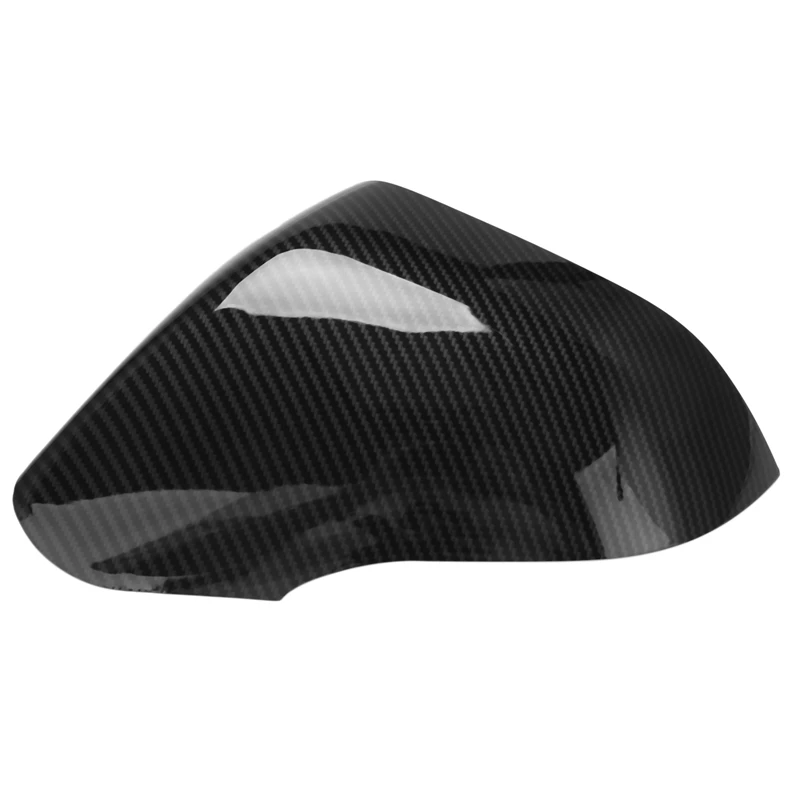 Carbon Fiber Side Wing Mirror Rearview Mirror Cover Shell Cap Housing Replace For Hyundai Sonata 2015-2019