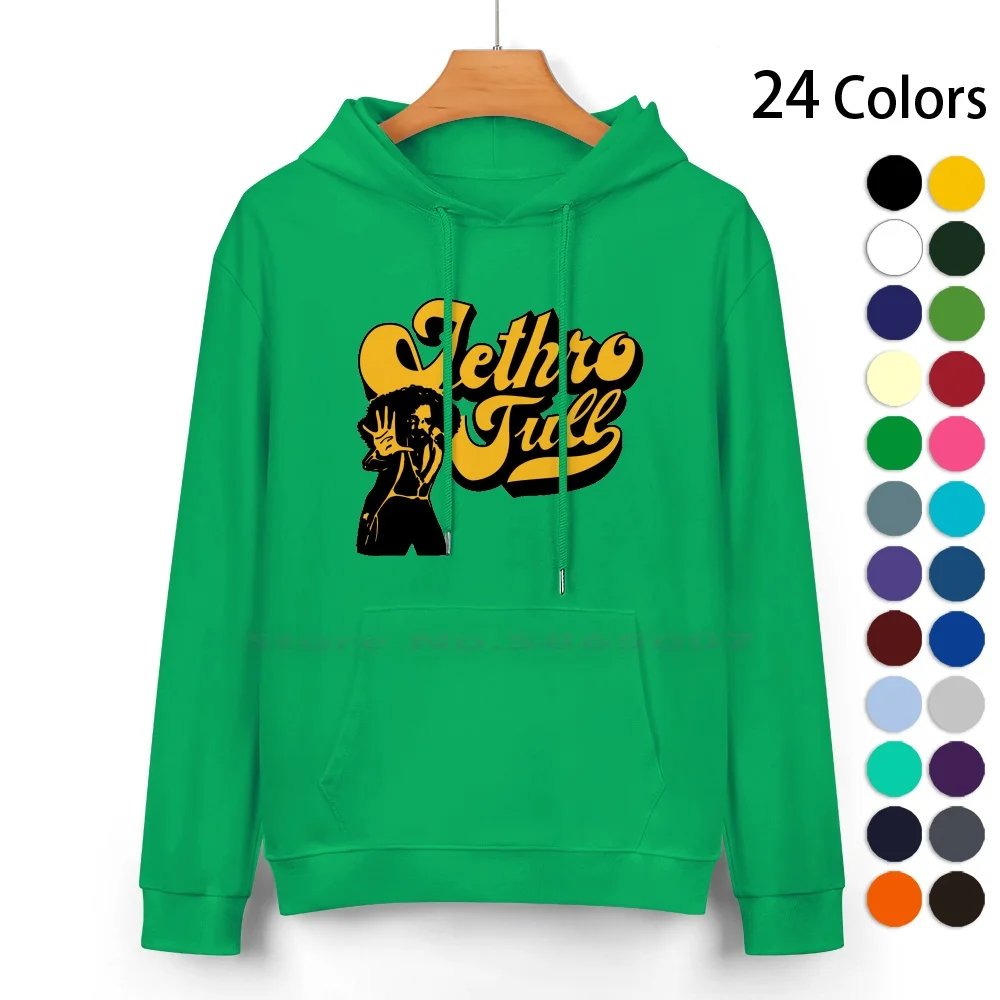 

Jethro Tull Pure Cotton Hoodie Sweater 24 Colors Jethro Tull Music Prog Folk Vintage Retro Old Ian Anderson Graphic 1970s