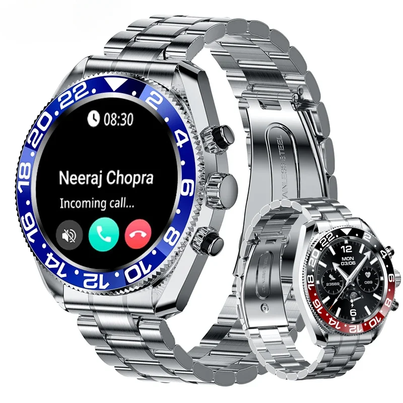 

2024 High-end Luxury AW35 Smart Watch for Men - Waterproof, Bluetooth Call, Ideal for Sport & Business