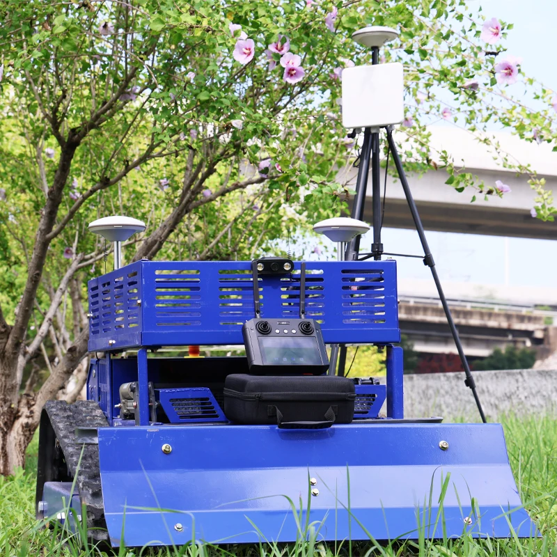 

Customized Lawn Mower with Cordless GPS Remote Control Lawn Mower Robot 4 Strokes Zero Rotation Factory Outlet