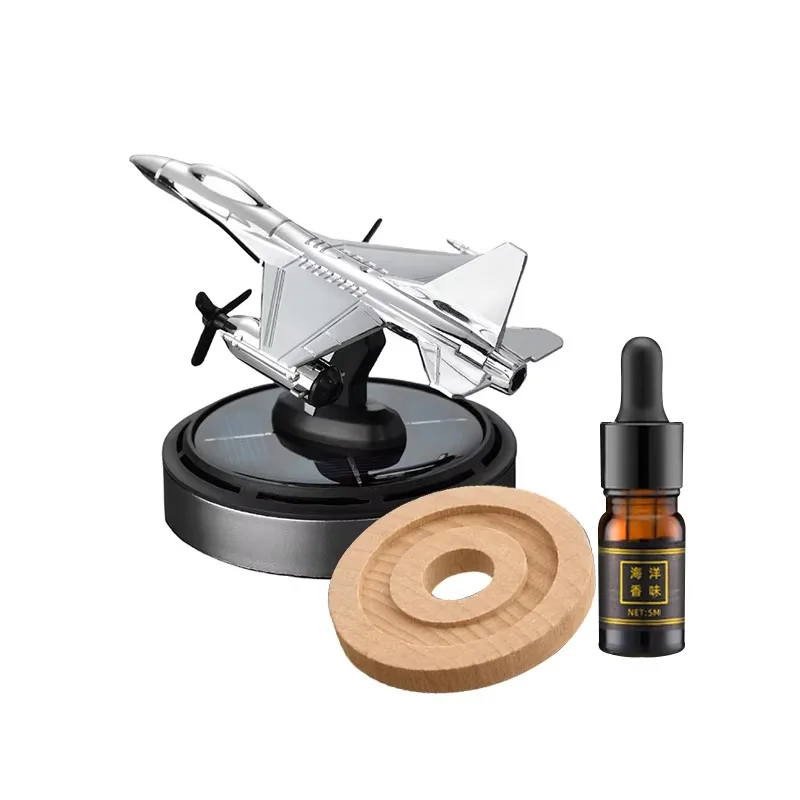 Solar Fighter Jet Model Car Interior Decorative Ornaments