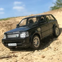 1:36 Land Rover Defender Alloy Car Model Diecast Toy Metal Off-road Vehicles Range Rover Toy Car Model Simulation Kids Gift F321