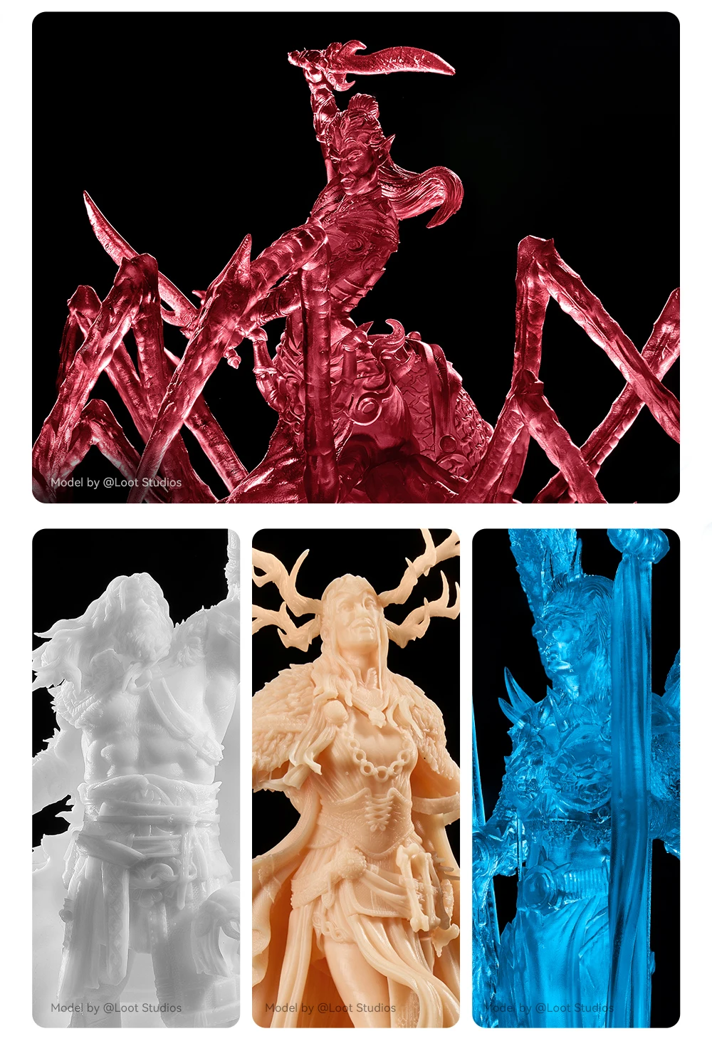 ANYCUBIC wie ABS Pro 2 405 nm 3D-Drucker UV-Harz für LCD-SLA-DLP-Drucker, schnell aushärtende Flüssigkeitsflasche, Resina für Photon Mono 2 – Detail 10