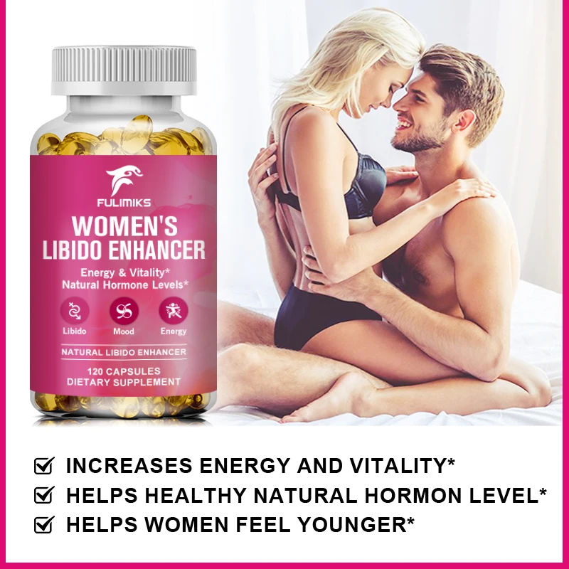 Women Energy Capsules Hormone Harmony Balance Supplement Capsules, NON GMO - Gluten-free