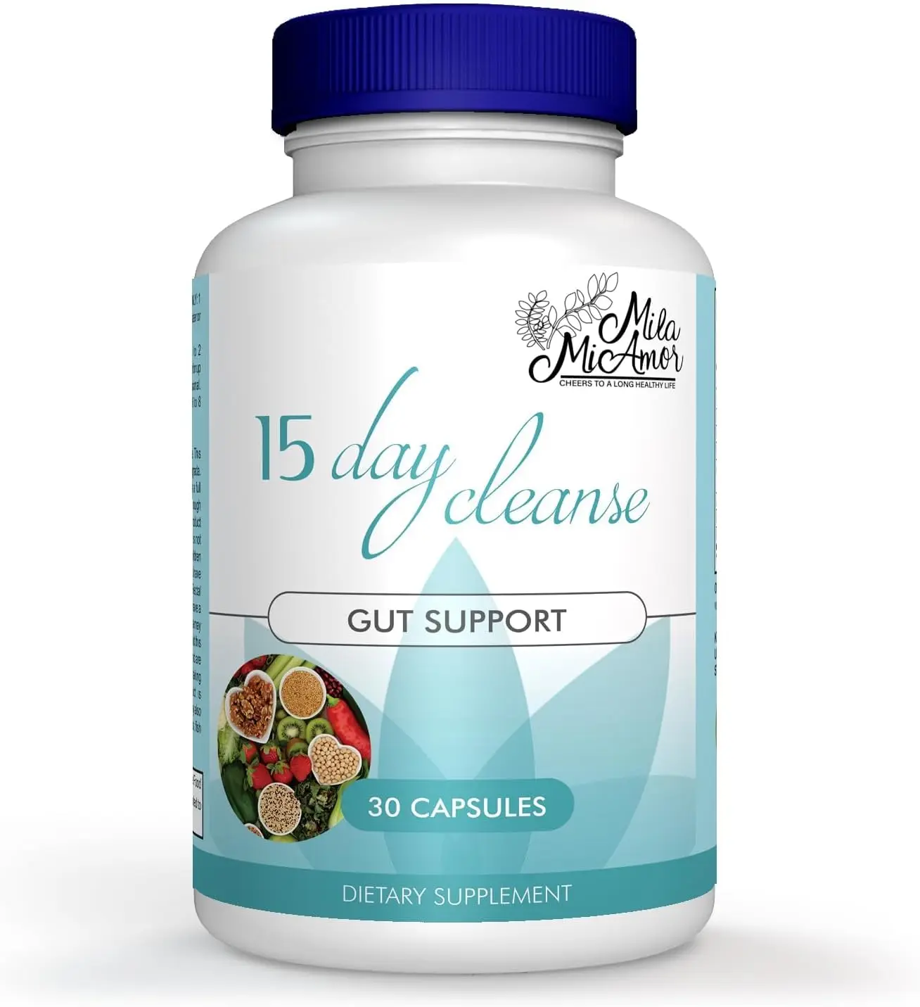 

Gut and Colon Support 15-day Cleanse and Detox To Reduce Abdominal Pain, Bloating, Constipation and Aid Gut Health