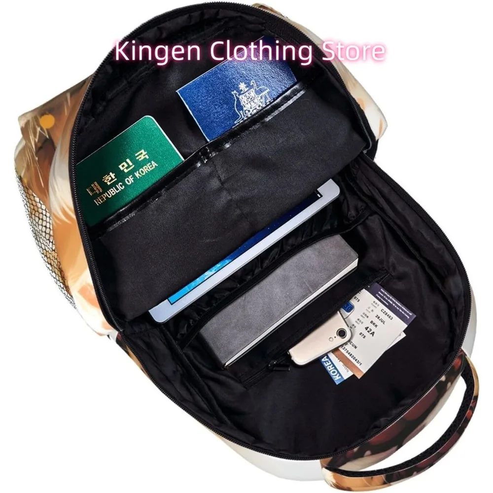 Uroczy plecak na laptopa z psem rasy Corgi, lekki, uniwersalny plecak podróżny na co dzień, plecak unisex do szkoły dla mężczyzn i kobiet.