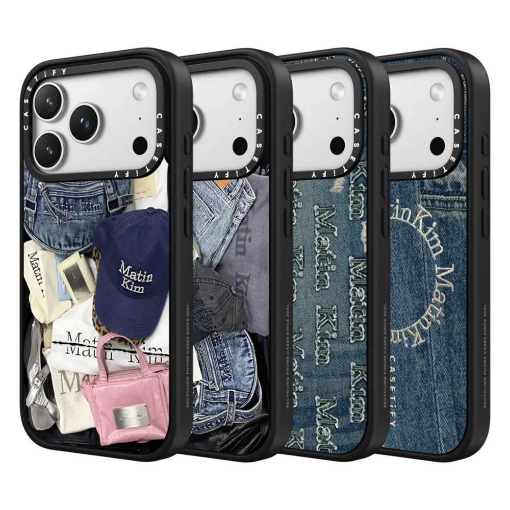 

CASETiFY Matin Kim Denim Series Magnetic Drop-proof Case for iPhone 13 14 15 17 16 Pro Max Air Plus Protect Cover